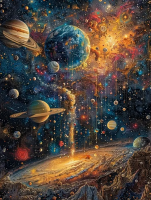 Planets 3 30x40 cm