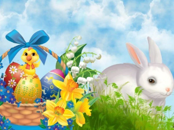 Easter bunny 25x20 cm