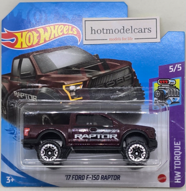 2021. gada — 167. gads — GTB91 Hot Wheels ‘17 FORD F-150 RAPTOR