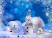Snowman 30x40 cm