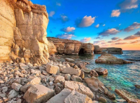 Landscape by the sea 30x40 cm