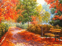 Autumn Landscape 30x40 cm
