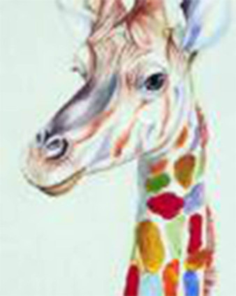 Giraffe 30x40 cm