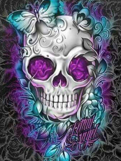 Skull 30x40 cm