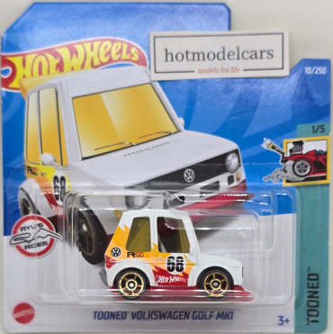 2022. gada - 010. - HCT27 Hot Wheels TOONED VOLKSWAGEN GOLF MK1