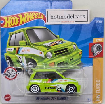 2022. gada - 013. - HCV25 Hot Wheels ´85 HONDA CITY TURBO II