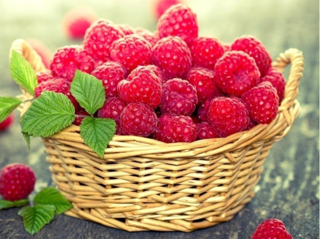 Raspberries 23x33 cm