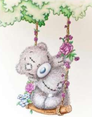 Teddy bear 30x40 cm