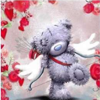 Teddy bear 30x30 cm