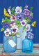 Flowers in a vase 30x40 cm