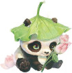 Panda 30x30 cm