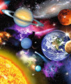 Planets 30x40 cm