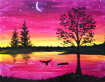 Red Sky 40x30 cm