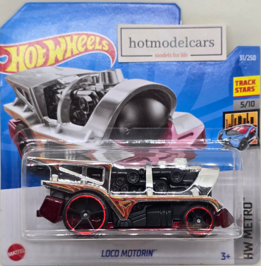 2022. gada - 031. - HCV73 Hot Wheels lokomotīve motorizēta automašīna
