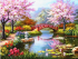 Kaunis park 40x30 cm