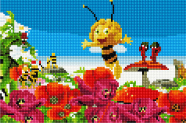 Bee - framed 20x30 cm