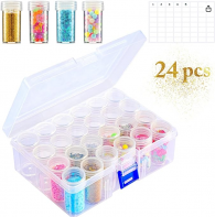 Storage box for acrylic diamonds 24pcs