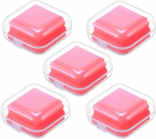 Square red wax for mounting diamonds