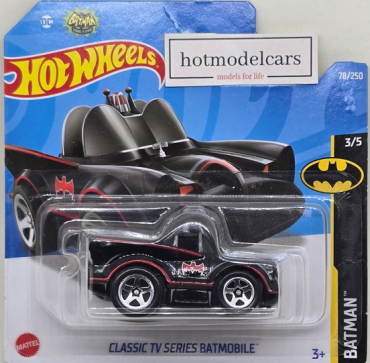 2022. — 078. — HCT04 Hot Wheels klasiskais TV seriāls Betmenmobilis