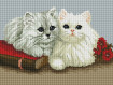 Cats - framed 30x40 cm