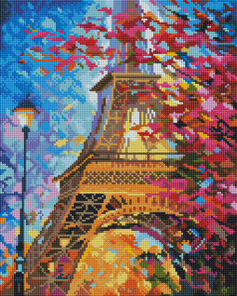 Eiffel Tower - framed 30x40 cm