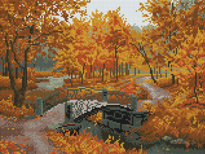 Autumn - framed 30x40 cm