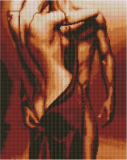 Kaunis keha - raamiga 40x50 cm