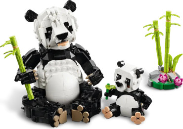 31165 LEGO Savvaļas dzīvnieku pandu ģimene