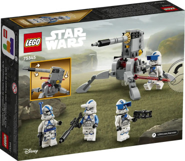 75345 LEGO Star Wars 501-asis klonų karių pulkas™ – inovacijų rinkinys