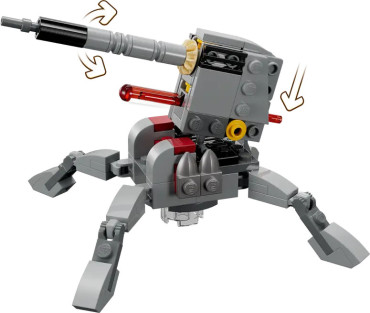 75345 LEGO Star Wars 501-asis klonų karių pulkas™ – inovacijų rinkinys