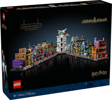 76444 LEGO Harry Potter Skersinio skersgatvio burtininkų parduotuvės