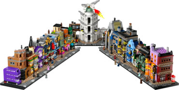 76444 LEGO Harry Potter Skersinio skersgatvio burtininkų parduotuvės
