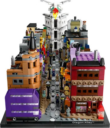 76444 LEGO Harry Potter Skersinio skersgatvio burtininkų parduotuvės