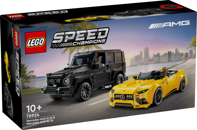 76924 LEGO Speed Champions Mercedes-AMG G 63 & Mercedes-AMG SL 63