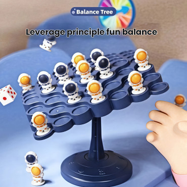 Astronaut Balance Tree Board Game