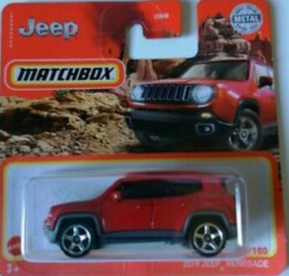 2021 - 026 - GXM44 Matchbox 2019 JEEP RENEGADE