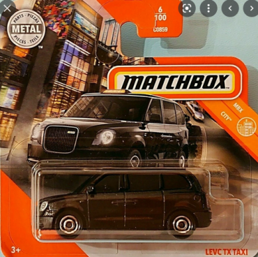 2020 - 006 - GKM04 Matchbox LEVC TX TAXI