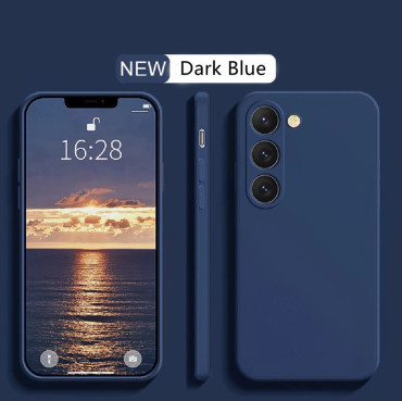 Apsauginis dėklas Samsung A36 telefonui tamsiai mėlyna