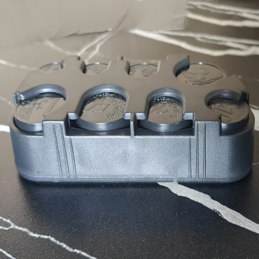 Coin holder Euro 105x51x20mm