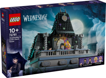 76781 LEGO Wednesday ir Enid bendrabučio kambarys