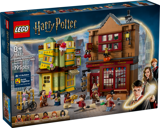 76452 LEGO Quality Quidditch™ Supplies & Ice Cream Parlour