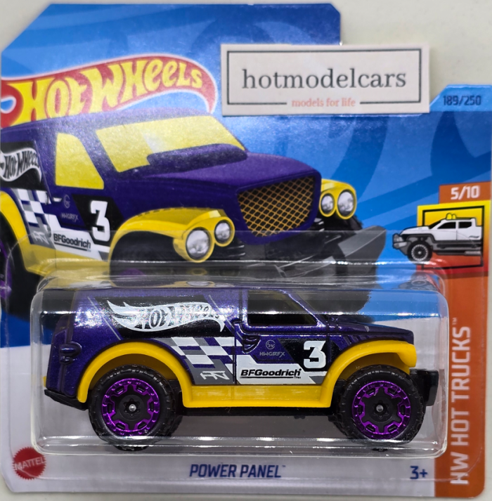 2023 - 189 - HKK59 Hot Wheels POWER PANEL
