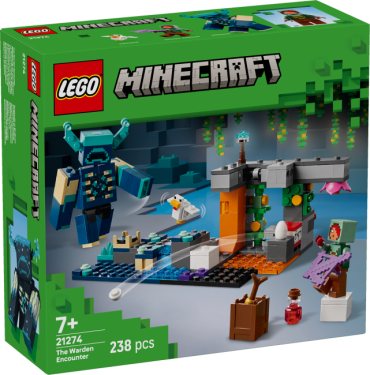 21274 LEGO Minecraft Susirėmimas su prižiūrėtoju