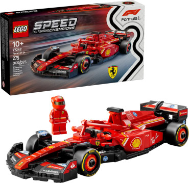 77242 LEGO Speed Champions Ferrari SF-24 F1® võidusõiduauto