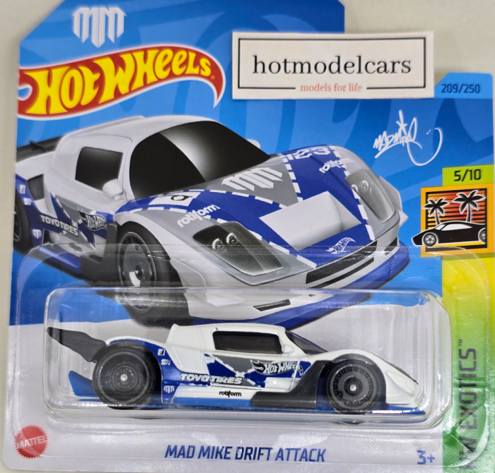 2023 - 209 - HKG58 Hot Wheels MAD MIKE DRIFT ATTACK