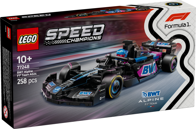 77248 LEGO Speed Champions BWT Alpine F1® Team A524 Race Car