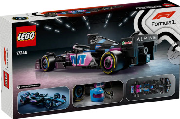 77248 LEGO Speed Champions BWT Alpine F1® Team A524 võidusõiduauto