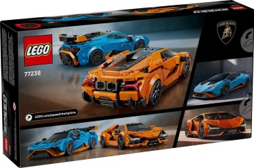 77238 LEGO Speed Champions Lamborghini Revuelto ja Huracán STO