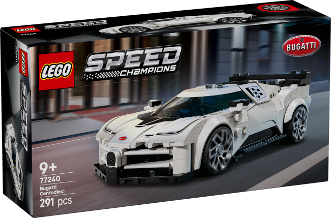 77240 LEGO Speed Champions Bugatti Centodieci Hyper Sports Car