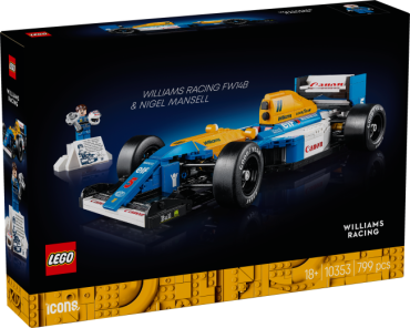 10353 LEGO Icons Williams Racing FW14B ja Nigel Mansell